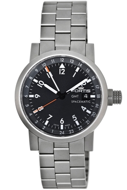 Fortis Mens 624.22.11 M Spacematic GMT Watch